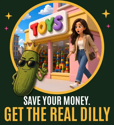 Save Your Money Get The Real Dilly design
